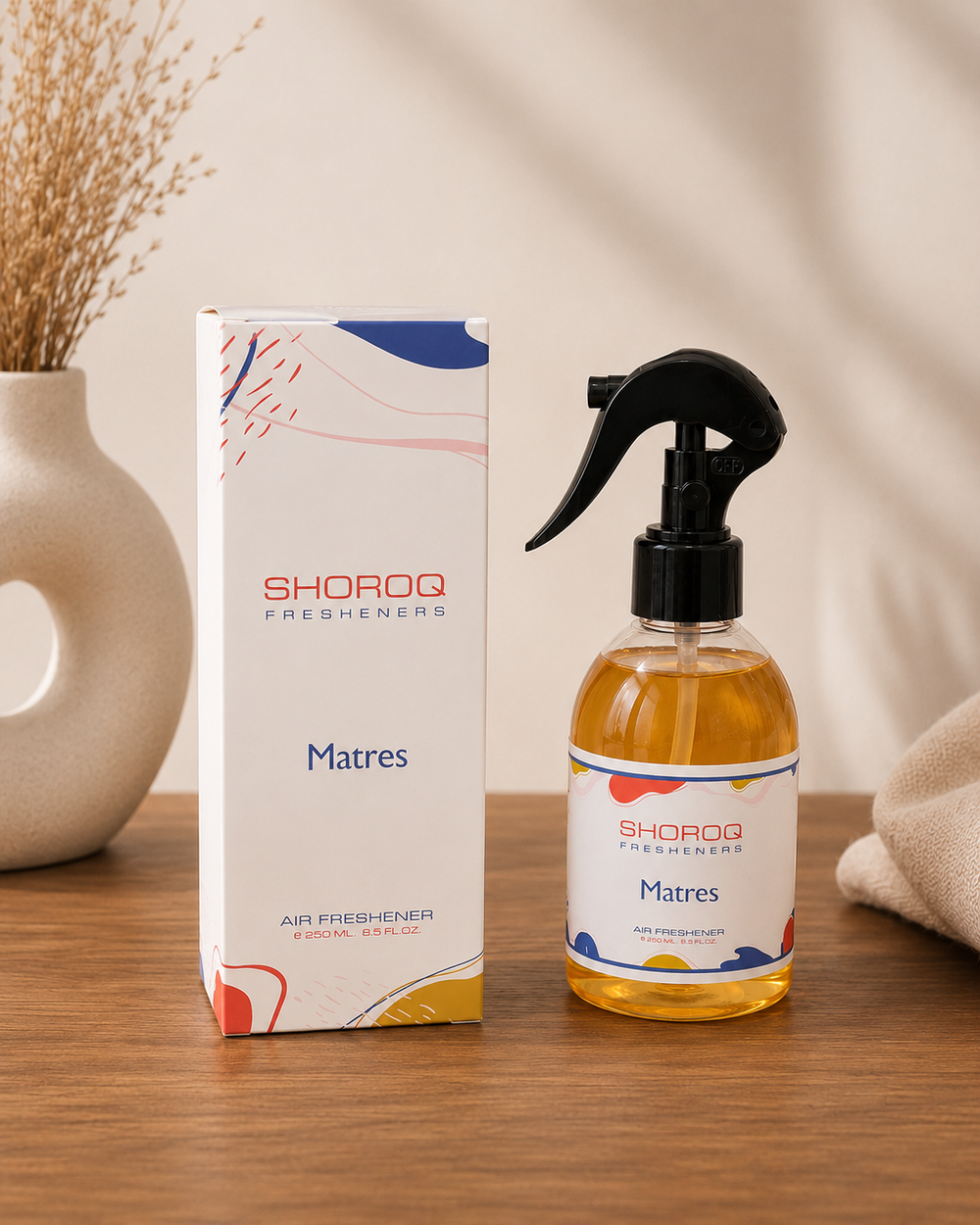 SHROUQ Home Air Freshener | A radiance that lifts the mood & scents your day — 250ml